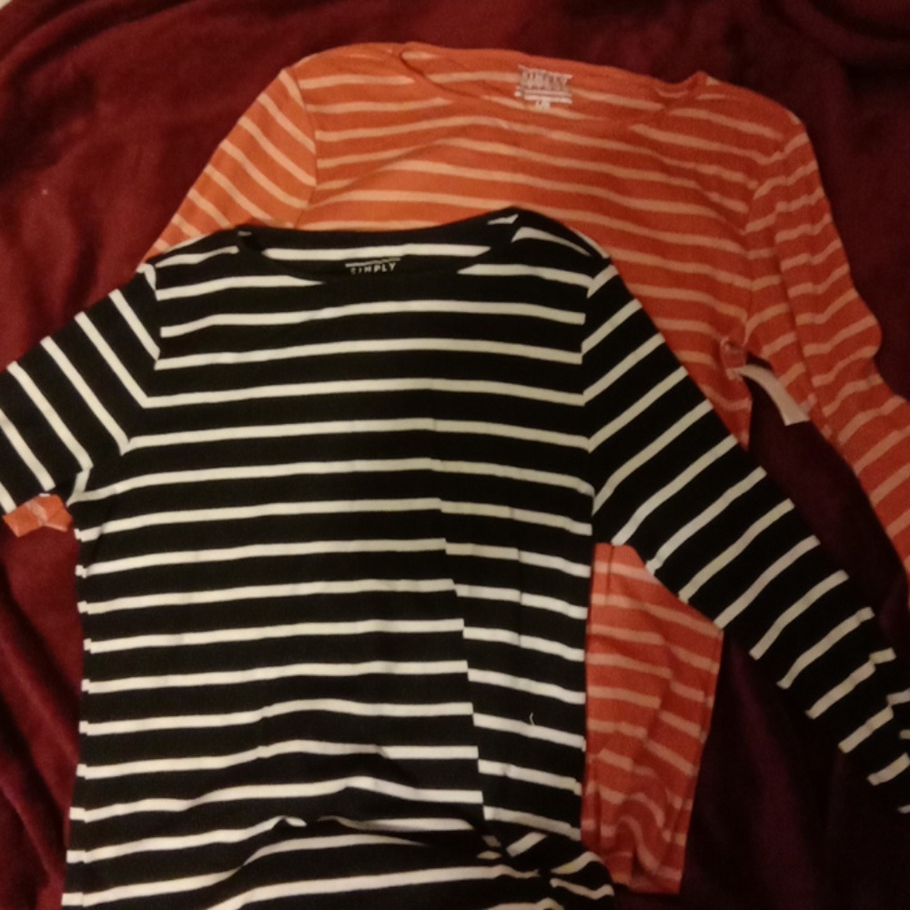 Stripped Long Sleeve Shirt